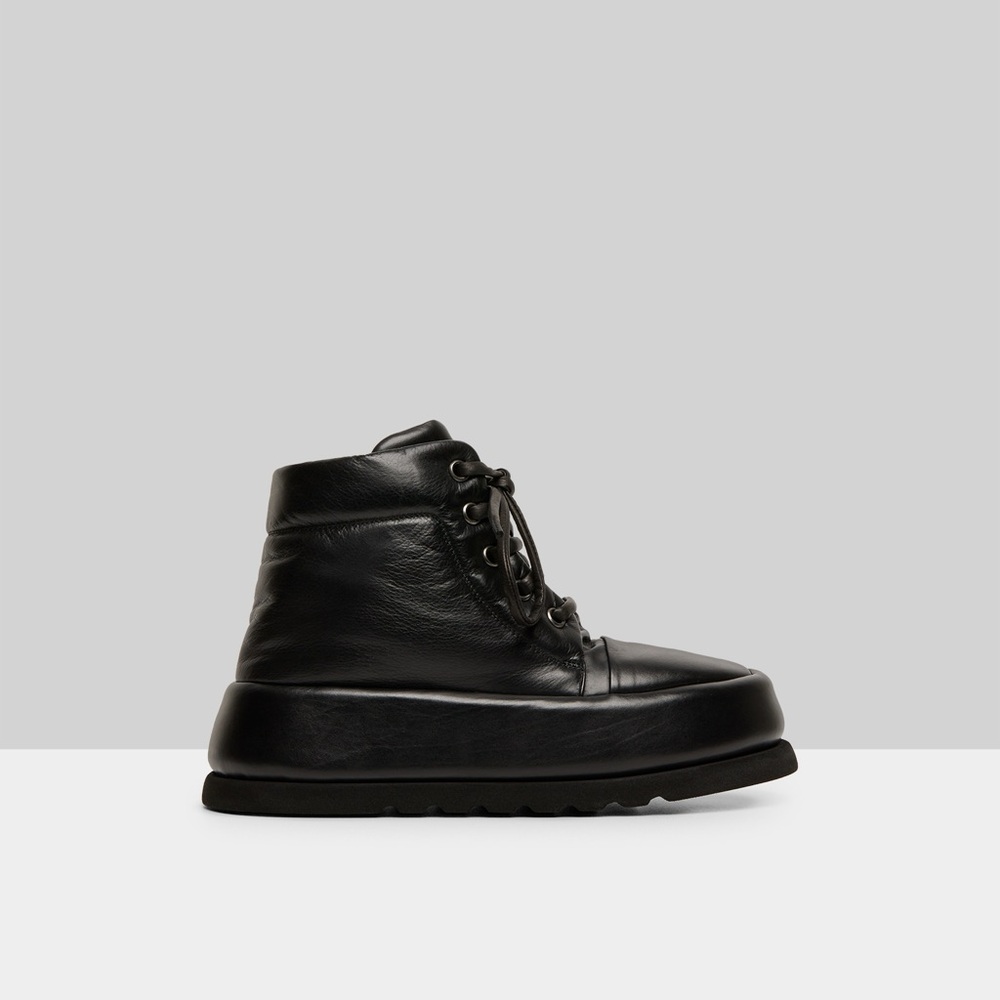 Marsèll Bombo 65mm Leather Lace-Up Bombo Ankle Boot